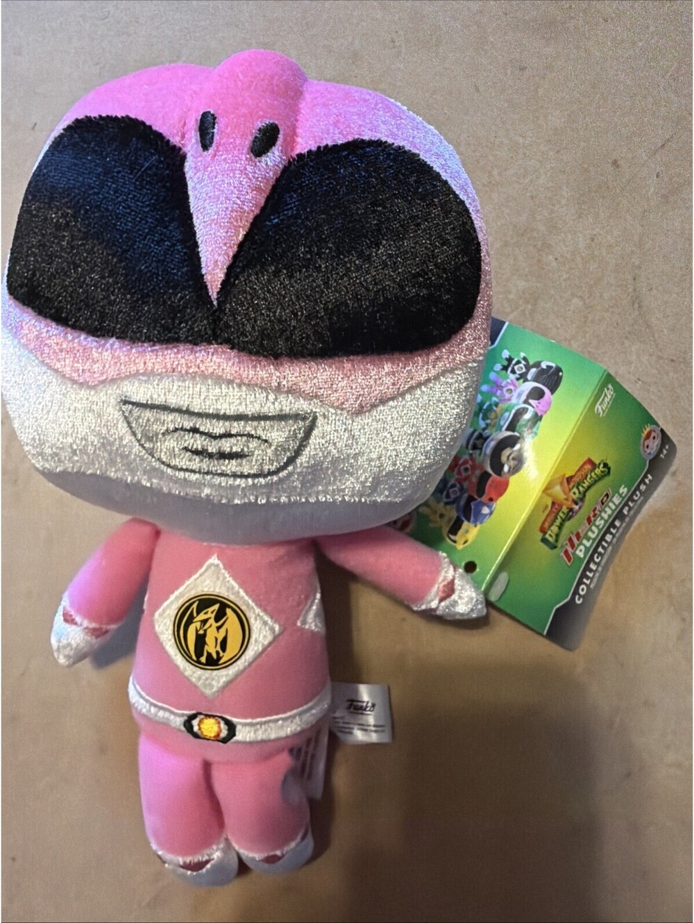 8” Mighty Morphin Power Rangers Hero Plushies Pink Ranger Funko New With Tag